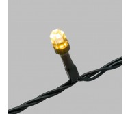 Catena luminosa 500 led diamanti bianco caldo